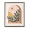 Stupell Industries Soft Boho Window View Framed Floater Canvas Wall Art Design by Nataly White